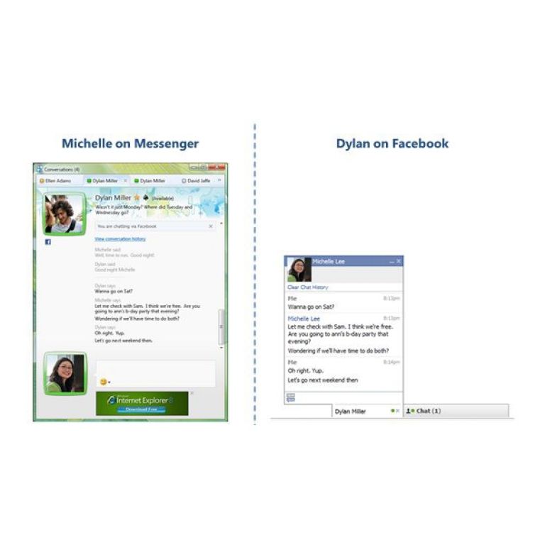 El chat de facebook en Messenger, disponible en todo el mundo