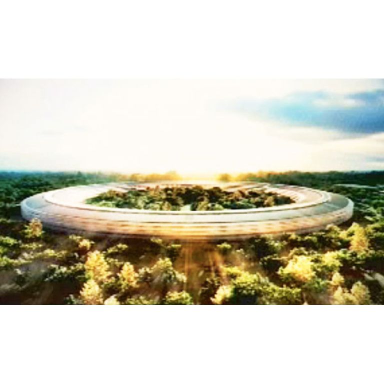 La nueva sede de Apple en California se parecer a un OVNI