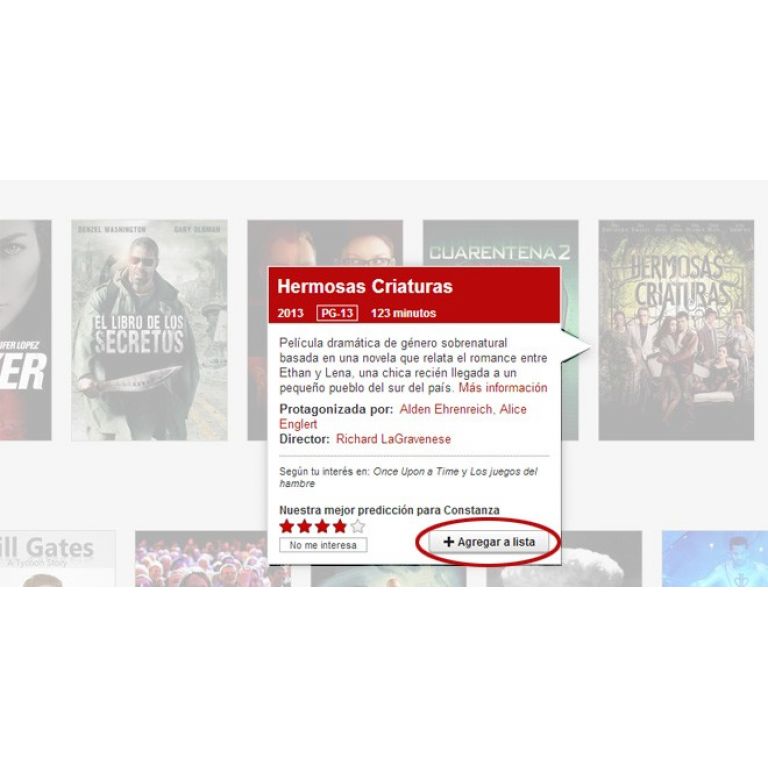 La nueva funcionalidad de Netflix permite agregar listas para guardar videos y verlos despus
