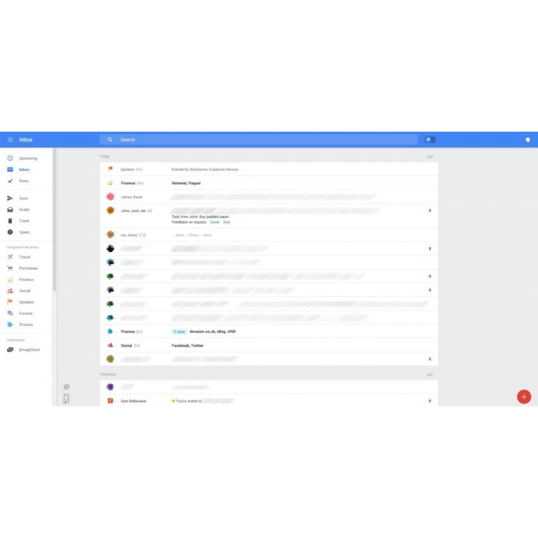 Un cambio radical en el posible rediseo de Gmail