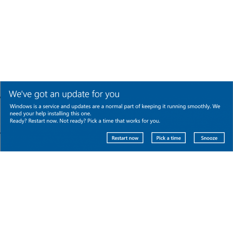 Ya no habr reinicios inesperados al actualizar en Windows 10