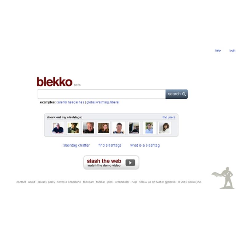 Blekko, el buscador que tiene por objeto reordenar la web