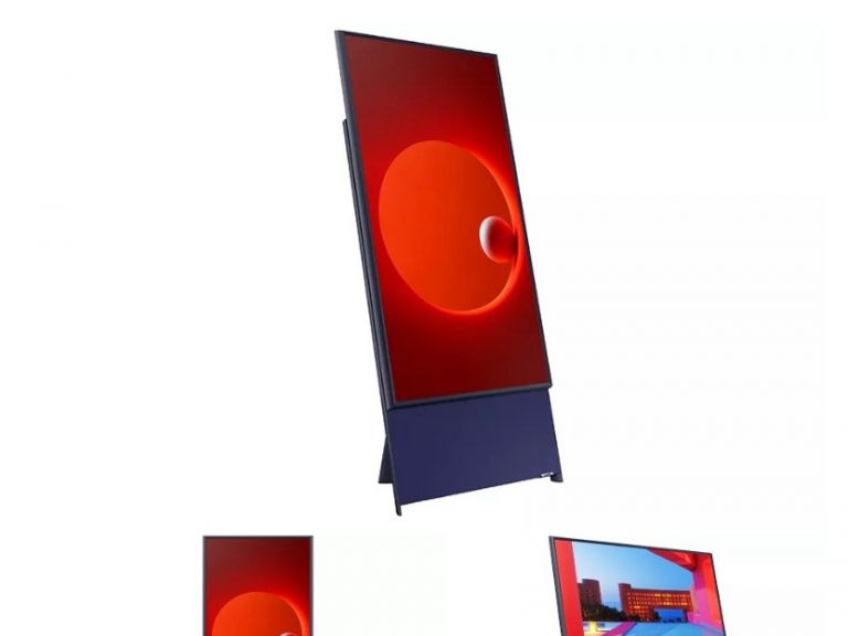 Samsung anunció una TV vertical, porque ese es el mundo donde vivimos ahora